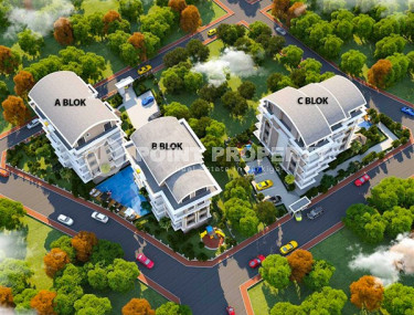 Стартовые цены: квартиры, 52-135м², в резиденции на этапе планирования в районе Оба, в 1750м от моря-id-2528-фото-4