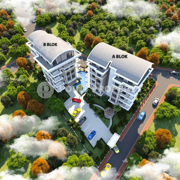 Стартовые цены: квартиры, 52-135м², в резиденции на этапе планирования в районе Оба, в 1750м от моря-id-2528-фото-17