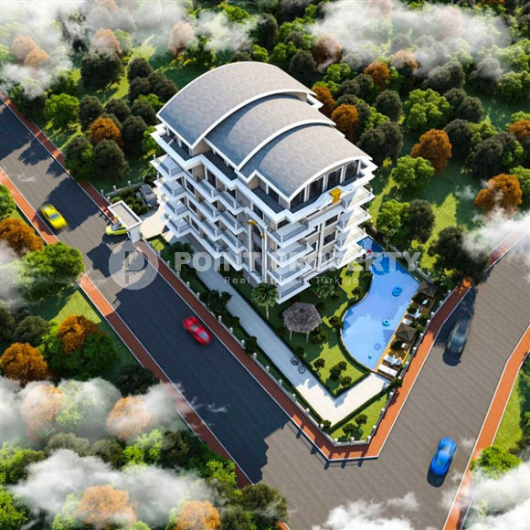 Стартовые цены: квартиры, 52-135м², в резиденции на этапе планирования в районе Оба, в 1750м от моря-id-2528-фото-19