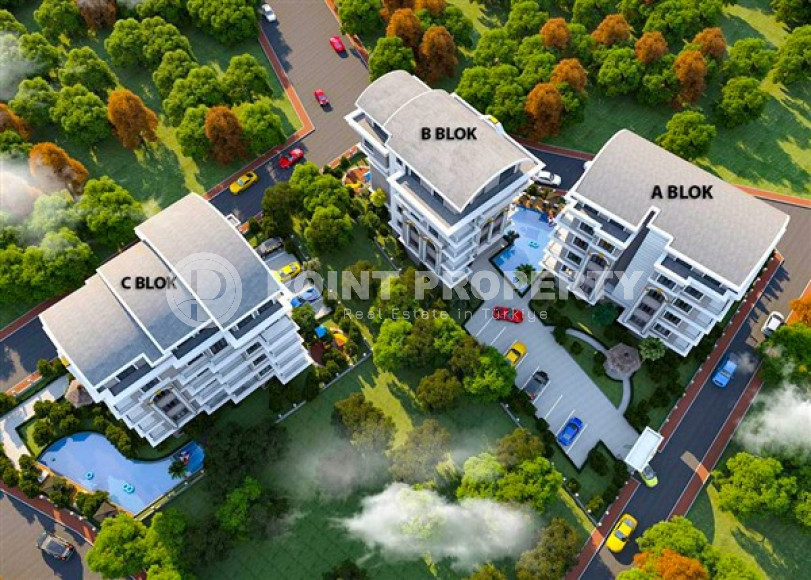 Стартовые цены: квартиры, 52-135м², в резиденции на этапе планирования в районе Оба, в 1750м от моря-id-2528-фото-20