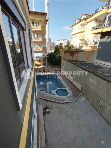 Новая трехкомнатная квартира, 120м², в резиденции с бассейном в 1100м от пляжа Клеопатры, Алания-id-2495-фото-21