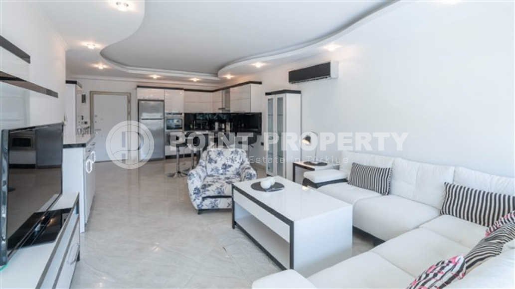 Three-room apartment, 110 m², in a new complex with infrastructure 750 m from the sea, in the Oba area, Alanya-id-2529-photo-3