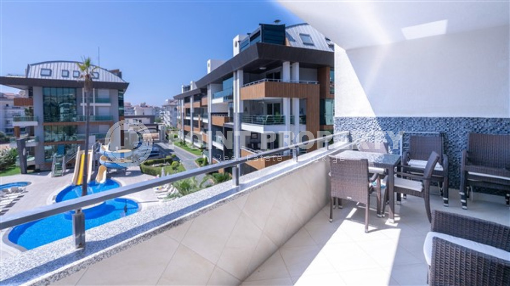 Three-room apartment, 110 m², in a new complex with infrastructure 750 m from the sea, in the Oba area, Alanya-id-2529-photo-11