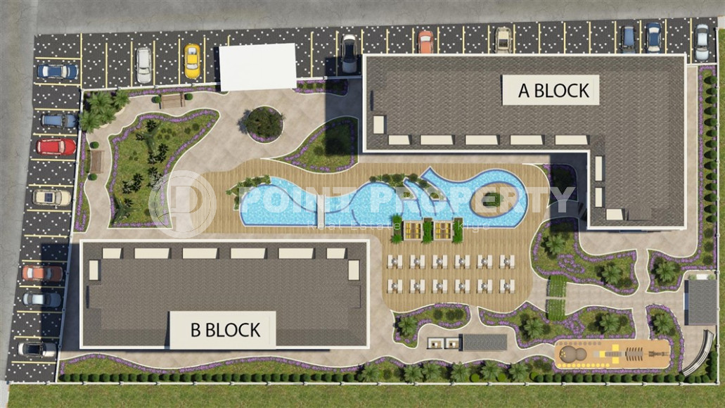 An elite complex at the excavation stage in the center of Alanya, within easy reach of the beach and the historical port.-id-1021-photo-9