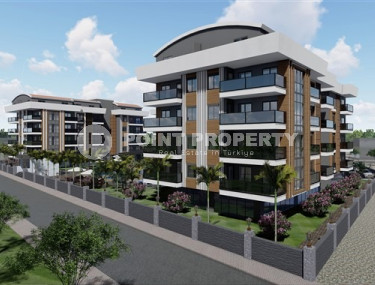 Two-room apartment with layout 1+1 1900 meters to the Mediterranean Sea with full infrastructure-id-2531-photo-2