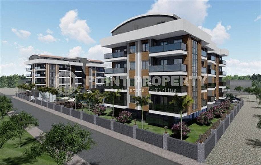 Two-room apartment with layout 1+1 1900 meters to the Mediterranean Sea with full infrastructure-id-2531-photo-2