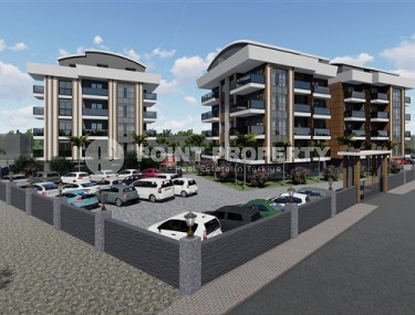 Two-room apartment with layout 1+1 1900 meters to the Mediterranean Sea with full infrastructure-id-2531-photo-4