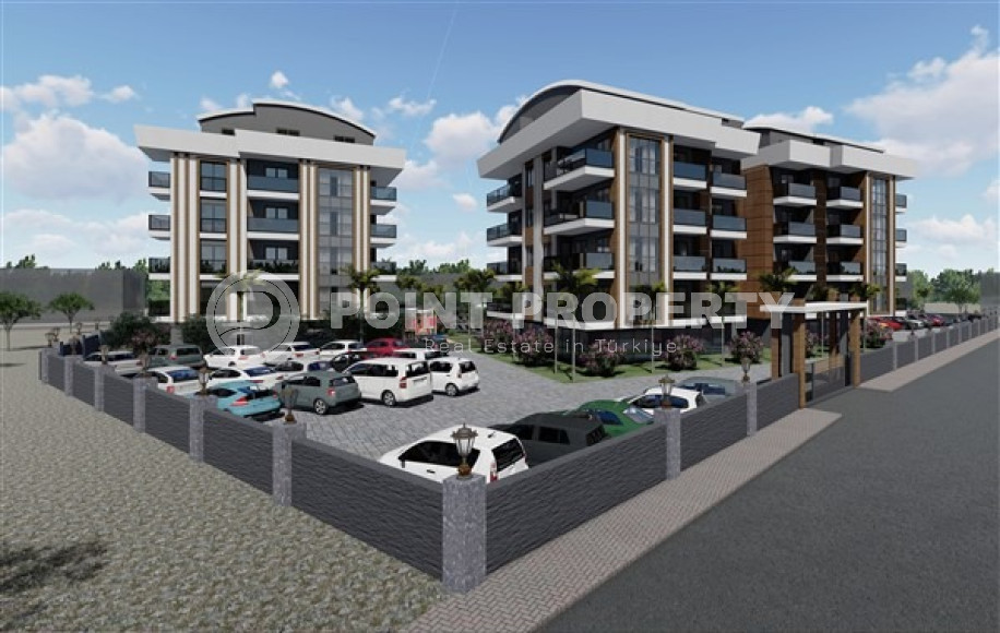 Two-room apartment with layout 1+1 1900 meters to the Mediterranean Sea with full infrastructure-id-2531-photo-4