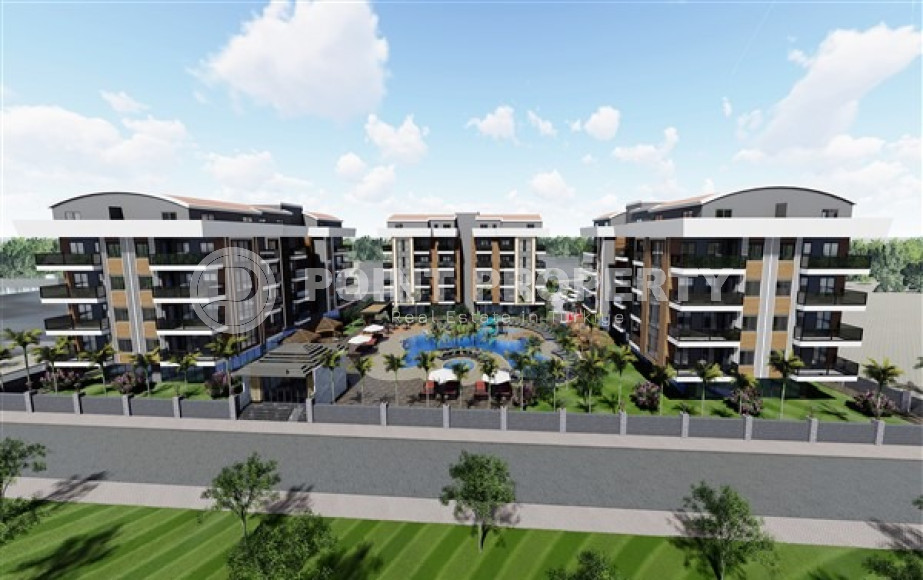 Two-room apartment with layout 1+1 1900 meters to the Mediterranean Sea with full infrastructure-id-2531-photo-7