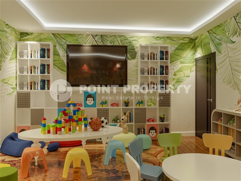 Two-room apartment with layout 1+1 1900 meters to the Mediterranean Sea with full infrastructure-id-2531-photo-9