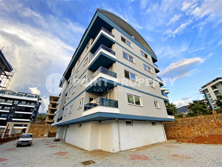 One-bedroom apartment, 70m² in a new complex with a swimming pool 1200m from the sea in Upper Oba, Alanya-id-2532-photo-26