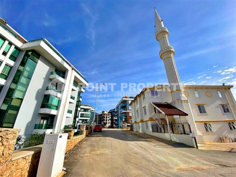 One-bedroom apartment, 70m² in a new complex with a swimming pool 1200m from the sea in Upper Oba, Alanya-id-2532-photo-35