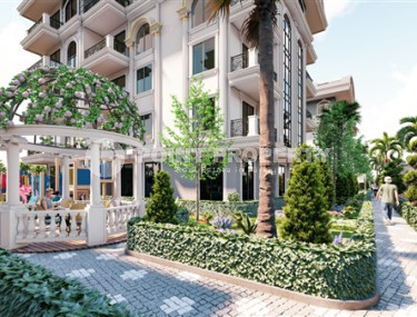 Three bedroom penthouse, 140m², in a residence under construction in Oba, Alanya-id-2537-photo-1