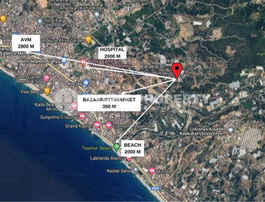 Пентхаус с тремя спальнями, 140м², в резиденции на этапе строительства в районе Оба, Алания-id-2537-фото-5