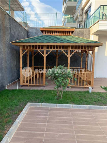 Furnished one-bedroom apartment, 48m², in a new residence with infrastructure in Oba, Alanya-id-2539-photo-13