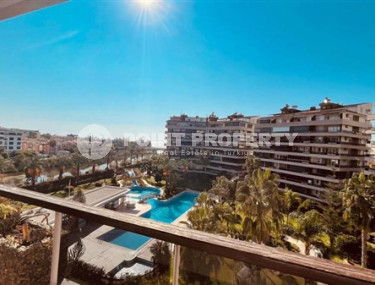 Просторная квартира с двумя спальнями, 110м², у реки Дим Чай в районе Тосмур, Алания-id-2543-фото-3