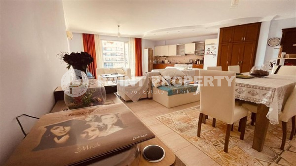 Просторная квартира с двумя спальнями, 110м², у реки Дим Чай в районе Тосмур, Алания-id-2543-фото-5