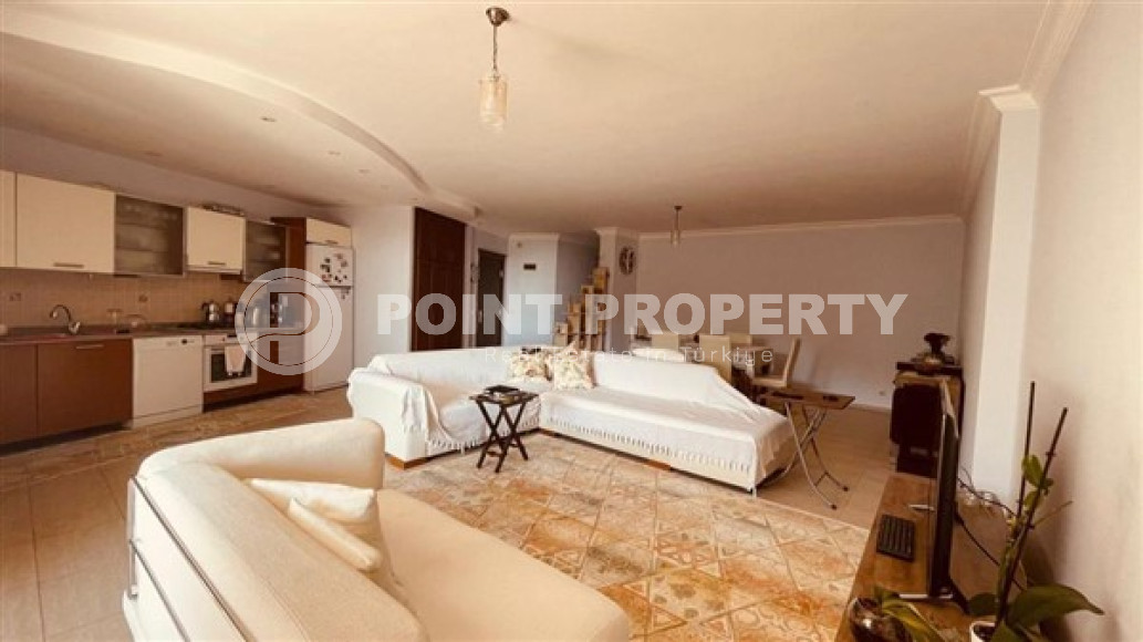 Просторная квартира с двумя спальнями, 110м², у реки Дим Чай в районе Тосмур, Алания-id-2543-фото-6