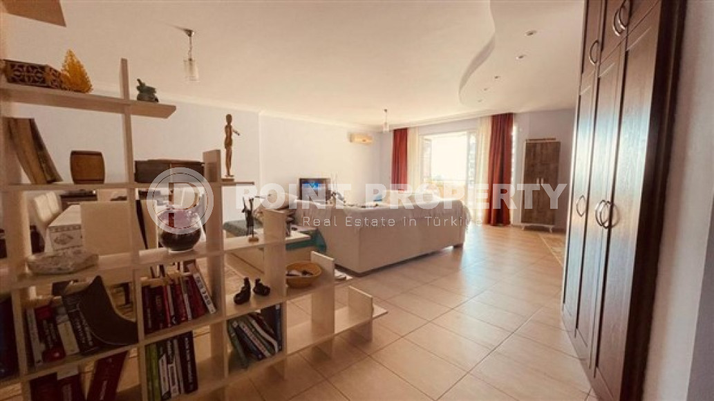 Просторная квартира с двумя спальнями, 110м², у реки Дим Чай в районе Тосмур, Алания-id-2543-фото-7