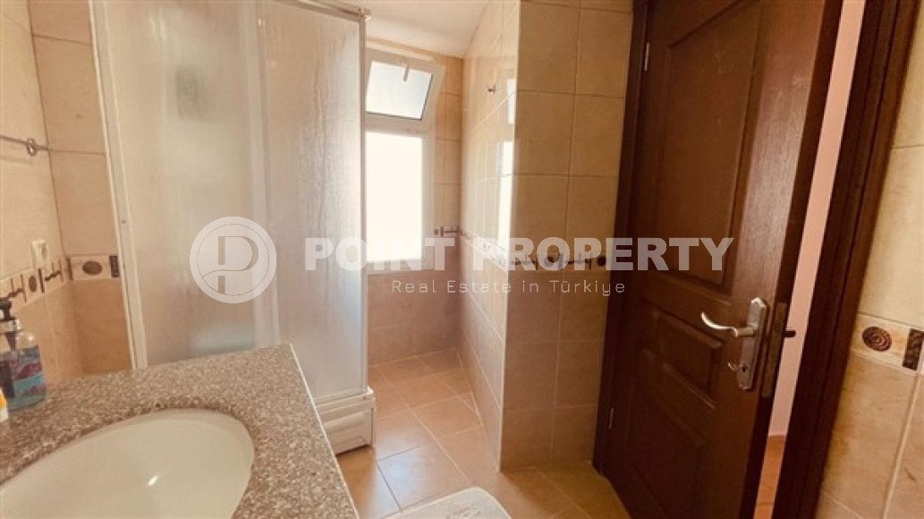 Просторная квартира с двумя спальнями, 110м², у реки Дим Чай в районе Тосмур, Алания-id-2543-фото-10