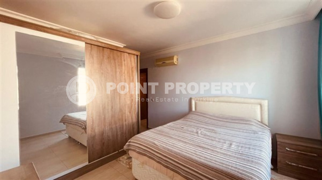 Просторная квартира с двумя спальнями, 110м², у реки Дим Чай в районе Тосмур, Алания-id-2543-фото-14