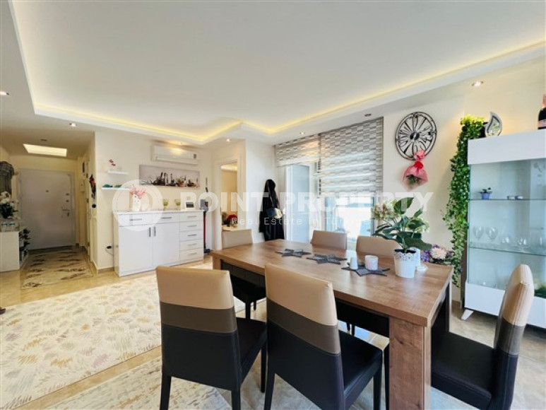 Элегантный меблированный пентхаус 3+1, 160м² в центре Алании, в 1300 метрах от моря-id-2544-фото-3