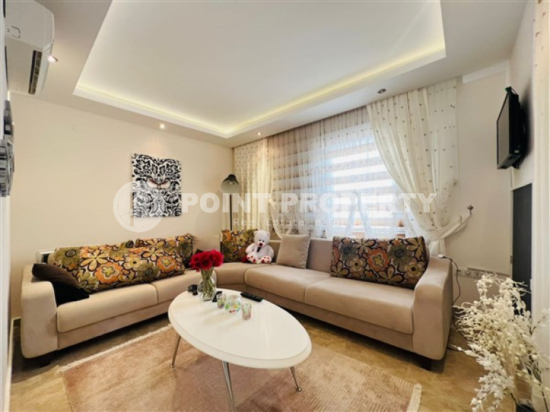 Элегантный меблированный пентхаус 3+1, 160м² в центре Алании, в 1300 метрах от моря-id-2544-фото-5