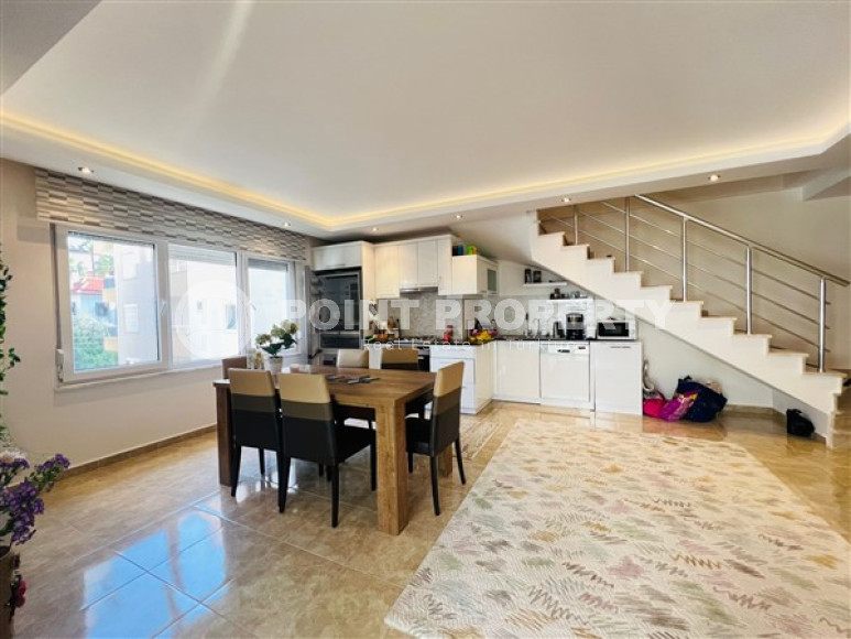 Элегантный меблированный пентхаус 3+1, 160м² в центре Алании, в 1300 метрах от моря-id-2544-фото-8