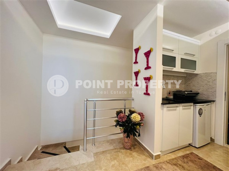 Элегантный меблированный пентхаус 3+1, 160м² в центре Алании, в 1300 метрах от моря-id-2544-фото-16