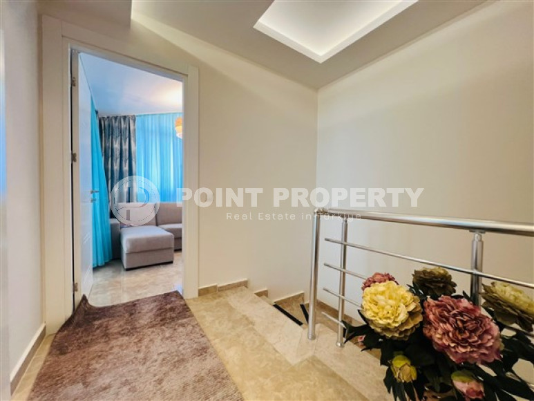 Элегантный меблированный пентхаус 3+1, 160м² в центре Алании, в 1300 метрах от моря-id-2544-фото-17