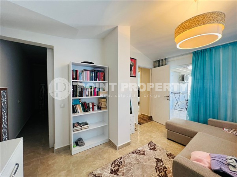 Элегантный меблированный пентхаус 3+1, 160м² в центре Алании, в 1300 метрах от моря-id-2544-фото-18