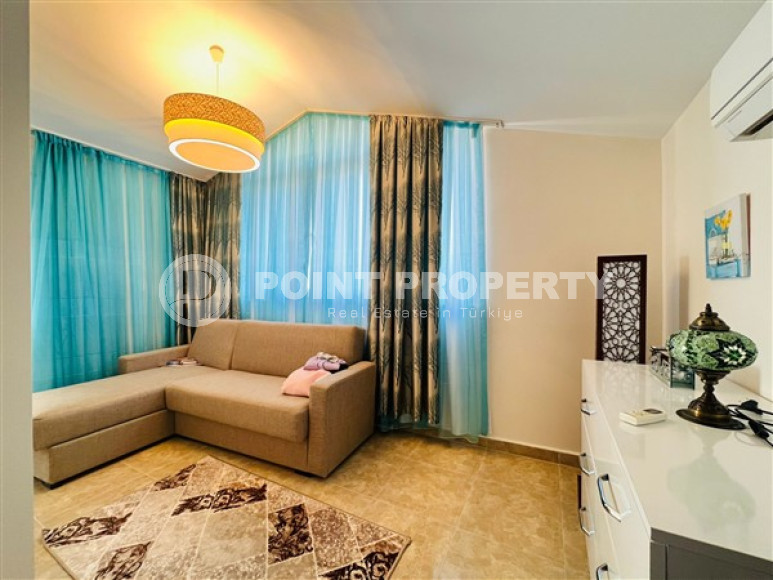 Элегантный меблированный пентхаус 3+1, 160м² в центре Алании, в 1300 метрах от моря-id-2544-фото-19