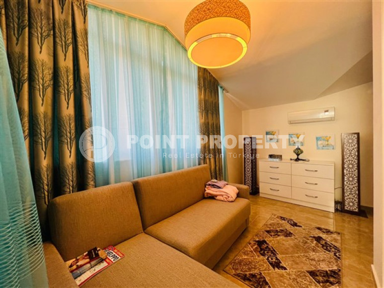 Элегантный меблированный пентхаус 3+1, 160м² в центре Алании, в 1300 метрах от моря-id-2544-фото-20