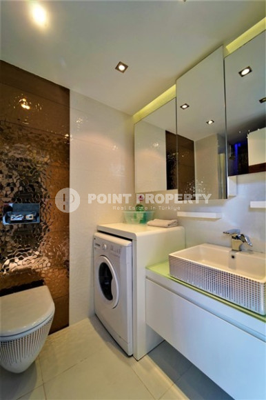 Furnished one bedroom apartment, 65m², in a complex with infrastructure in the center of Alanya-id-2547-photo-6