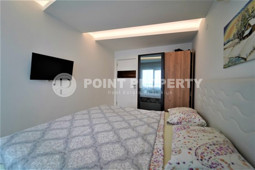Furnished one bedroom apartment, 65m², in a complex with infrastructure in the center of Alanya-id-2547-photo-13