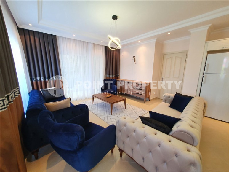 Furnished three-room apartment in Mahmutlar area with private garden, 130 m2-id-1219-photo-11