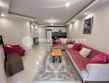 Элегантная просторная квартира 1+1, 70м², в комплексе с хорошей инфраструктурой в районе Алании Тосмур-id-2549-фото-2