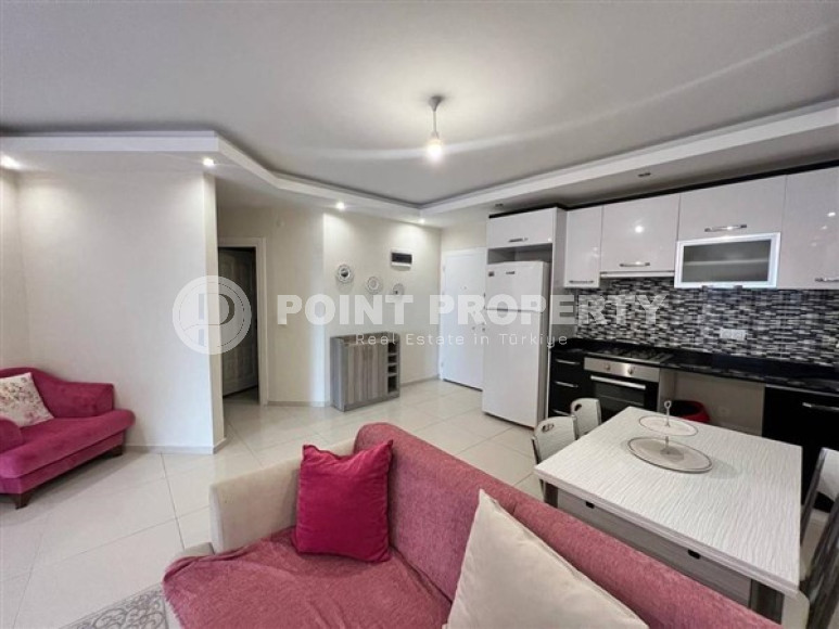 Элегантная просторная квартира 1+1, 70м², в комплексе с хорошей инфраструктурой в районе Алании Тосмур-id-2549-фото-3