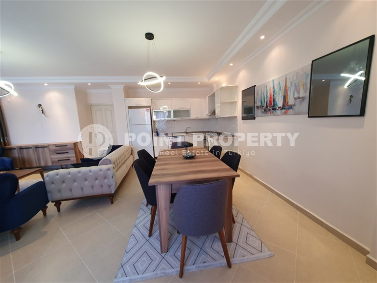 Furnished three-room apartment in Mahmutlar area with private garden, 130 m2-id-1219-photo-12