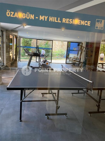 Элегантная просторная квартира 1+1, 70м², в комплексе с хорошей инфраструктурой в районе Алании Тосмур-id-2549-фото-13