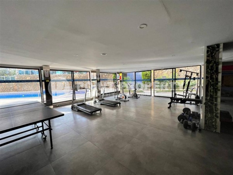 Элегантная просторная квартира 1+1, 70м², в комплексе с хорошей инфраструктурой в районе Алании Тосмур-id-2549-фото-16