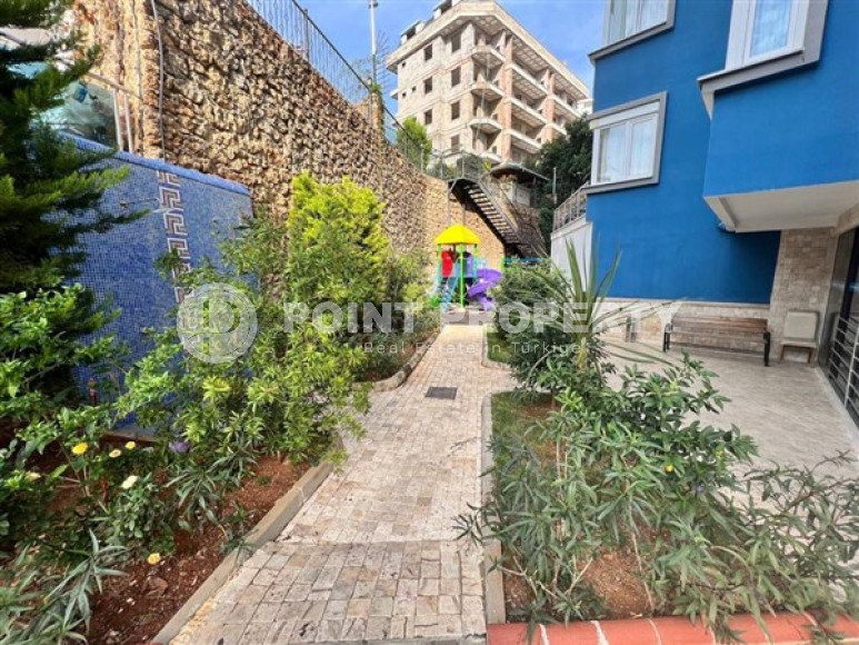 Элегантная просторная квартира 1+1, 70м², в комплексе с хорошей инфраструктурой в районе Алании Тосмур-id-2549-фото-24