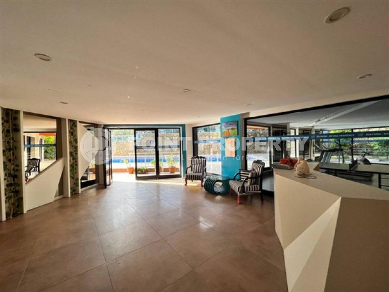 Элегантная просторная квартира 1+1, 70м², в комплексе с хорошей инфраструктурой в районе Алании Тосмур-id-2549-фото-26