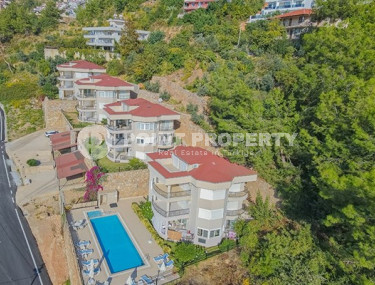 Three-room apartment with views, 87m², unfurnished, 7000m from the sea in the mountainous region of Alanya - Bektas-id-2550-photo-4