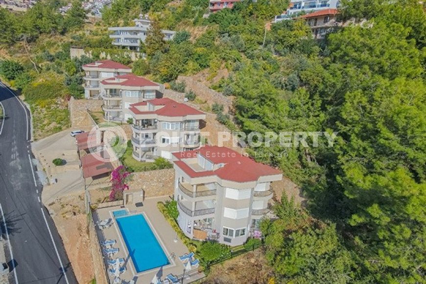 Three-room apartment with views, 87m², unfurnished, 7000m from the sea in the mountainous region of Alanya - Bektas-id-2550-photo-4