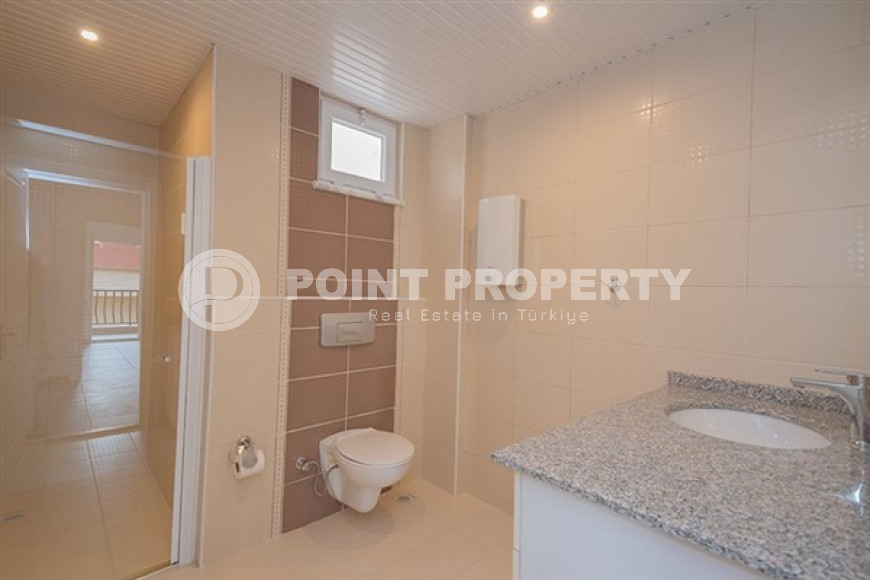 Three-room apartment with views, 87m², unfurnished, 7000m from the sea in the mountainous region of Alanya - Bektas-id-2550-photo-12