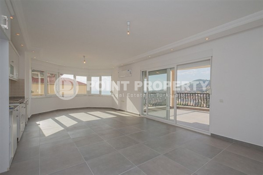 Three-room apartment with views, 87m², unfurnished, 7000m from the sea in the mountainous region of Alanya - Bektas-id-2550-photo-13