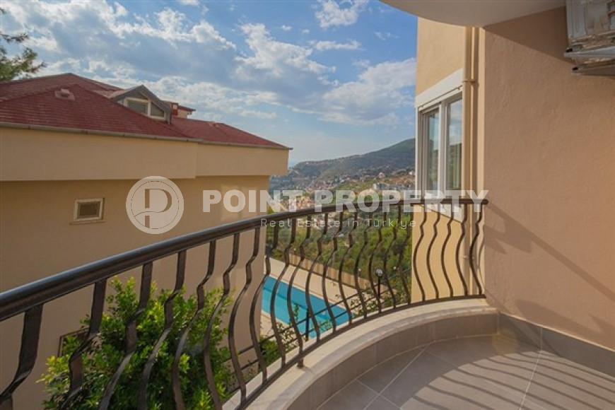 Three-room apartment with views, 87m², unfurnished, 7000m from the sea in the mountainous region of Alanya - Bektas-id-2550-photo-16