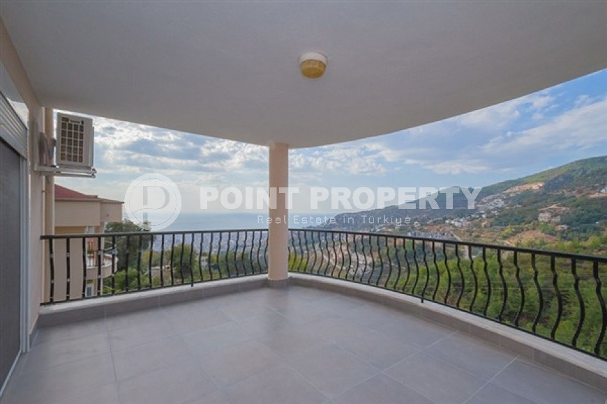 Three-room apartment with views, 87m², unfurnished, 7000m from the sea in the mountainous region of Alanya - Bektas-id-2550-photo-17