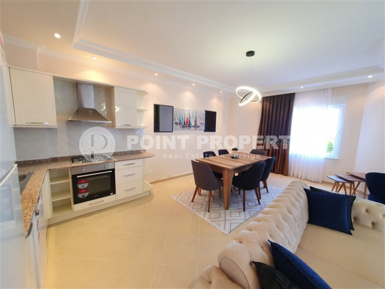 Furnished three-room apartment in Mahmutlar area with private garden, 130 m2-id-1219-photo-16